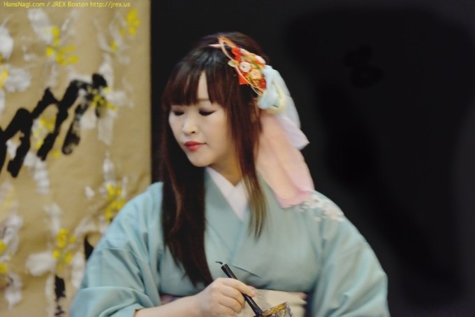 Syoka Kana - Shodo Performance - Boston - April 2014 - Allowing photos to tell the story