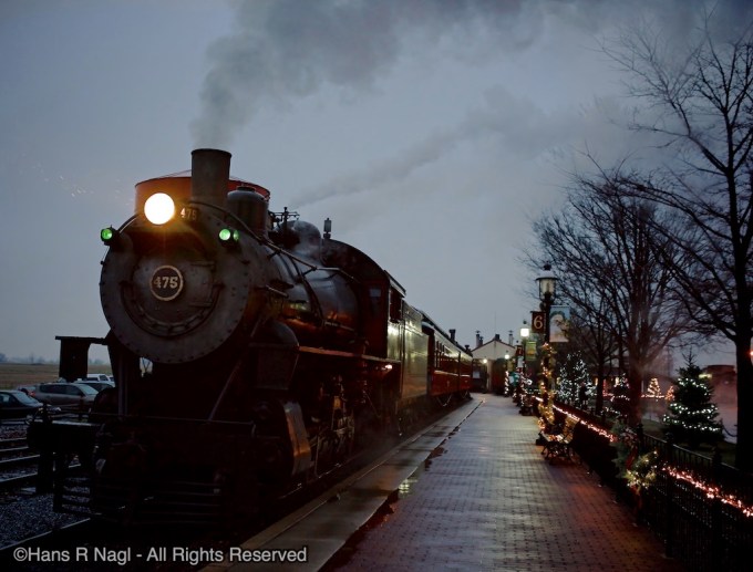 Riding the Santa Train - a great and unforgettable experience. - Photos throughout the year from Strasburg railroad and surrounding area in Lancaster County, Pennsylvania - USA
