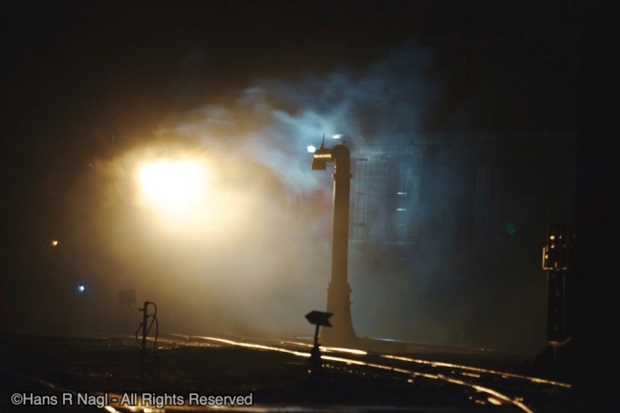 Moving the SL into its garage after ice and rain in mid-December 2014. Photos throughout the year from Strasburg railroad in Lancaster County, Pennsylvania - USA